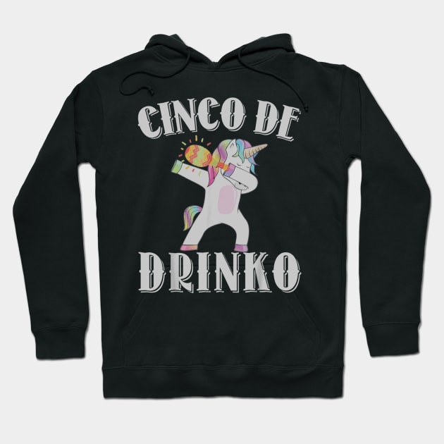 Cinco De Drinko Lime Cinco De Mayo May Fifth 2018 Drinking Hoodie by teudasfemales